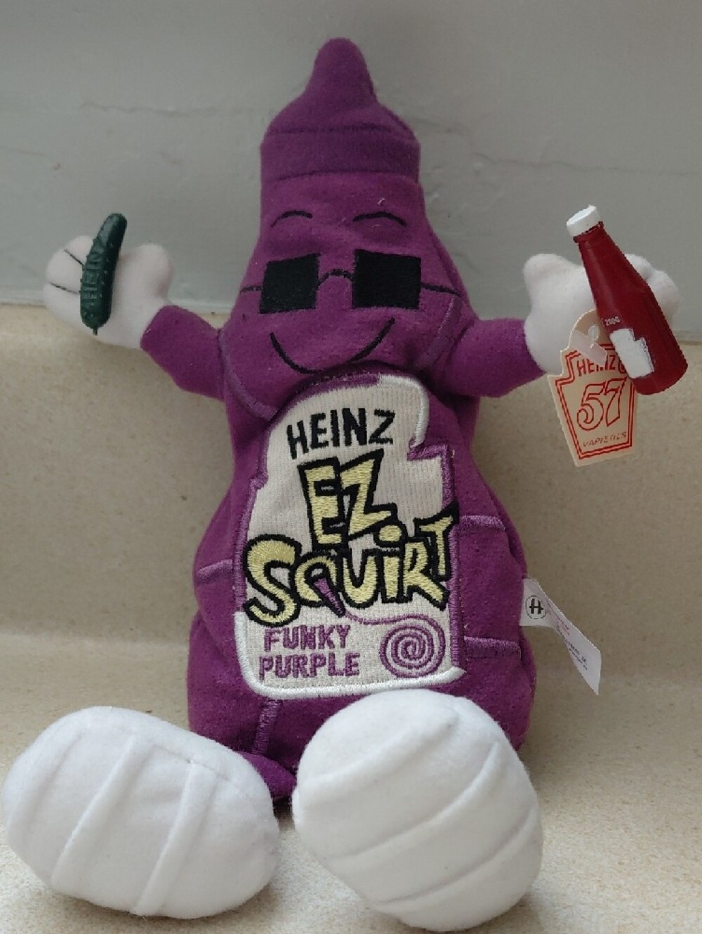 Heinz EZ Squirt Funky Purple Ketchup Plush